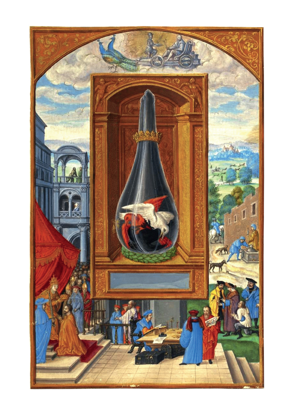 Figura XIII: Il Quarto Trattato, Secondo - Illustrazione tratta dallo Splendor Solis di Solomon Trismosin.